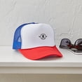 thumbnail image 4 of CafePress - Hide And Seek Champ Bigfoot - Trucker Hat - Polyester Foam Front and Nylon Mesh Weave Back, 4 of 10