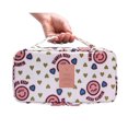 thumbnail image 3 of JeashCHAT Portable Pattern Travel Underwear Bra Storage Box Storage Bag, 3 of 6
