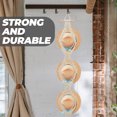 thumbnail image 4 of unbranded Organizador De Sombreros Tejido En Beige Para Pared Estilo Bohemio, 4 of 8