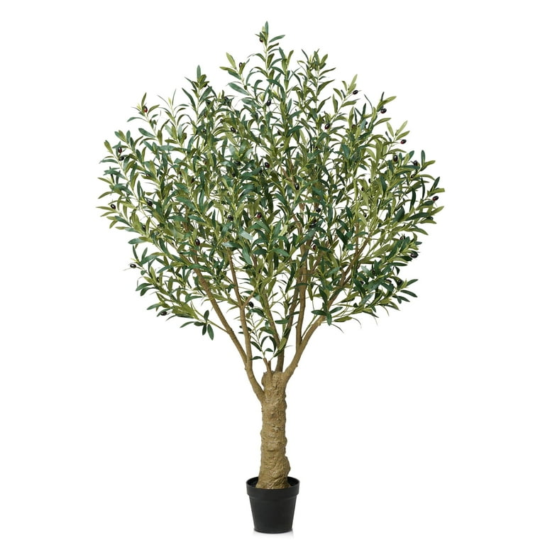 DR.Planzen 6ft Giant Artificial Olive Tree, UV Resistant photo 2