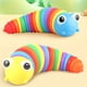 thumbnail image 4 of Muyoka Juguete de babosa de 7.5 pulgadas Escaneo 3D T茅cnico Fidget Slug Estr茅s y alivio de la ansiedad Slug Juguetes sensoriales Flexible Articulado Sticky Stretch Slug Juguete de regalo para ni帽os d, 4 of 7