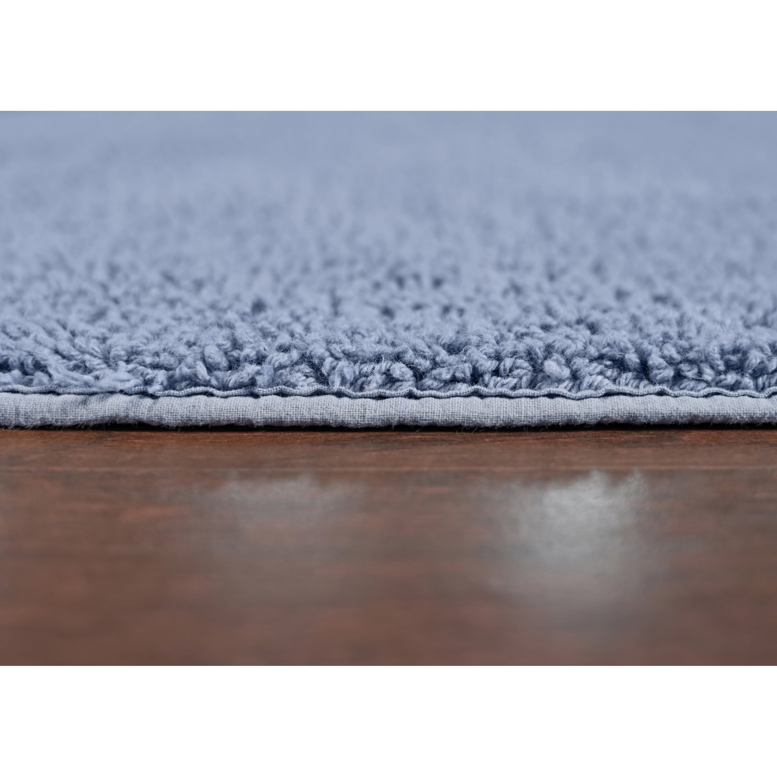 Garland Rug Queen Cotton Washable Sky Blue Bath Runner, 22" x 60"