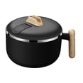 thumbnail image 2 of Cuenco Ramen Sunnimix Cuenco para Servir Vajilla de Cocina Ensaladera Cuenco ramen Cocina para Senderismo negro, 2 of 8