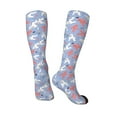 thumbnail image 4 of Haiem Cartoon Poodle Dog Socks, Funny Novelty Crazy Design Cotton Socks Sports Socks Knee High Socks For Men, Women,1Pairs - Gift For Working Friends, 4 of 9