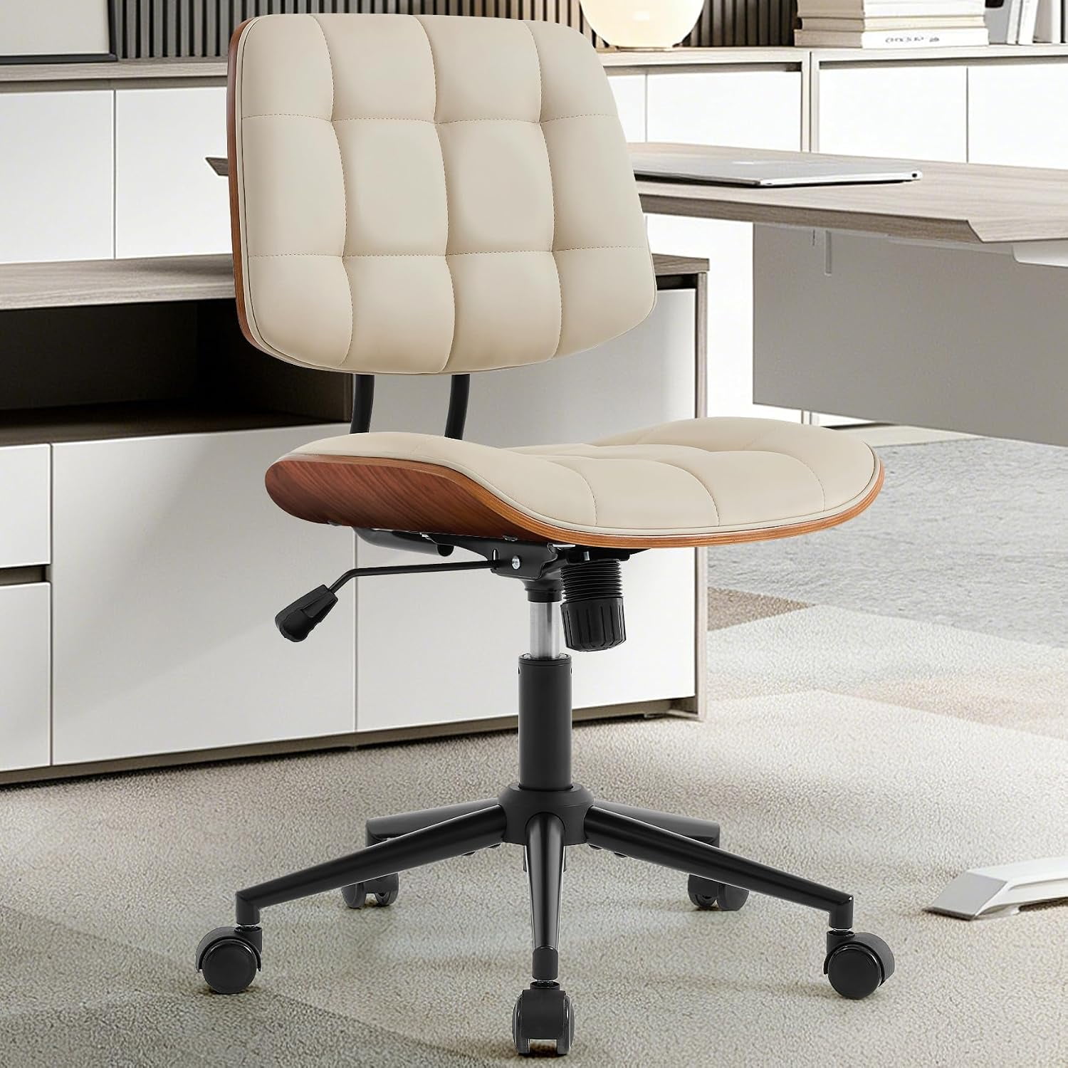 office chair no arms with product