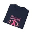 thumbnail image 4 of Crush Cancer Football Awareness Support  T-Shirt, 4 of 4