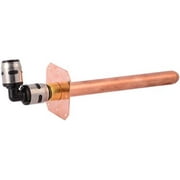 Reliance Worldwide K25815WP 0.5 x 8 in. Sharkbite Copper S Tubout Pipe with Bracket & EvoPEX Elbow