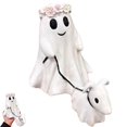thumbnail image 2 of Fantasma Halloween Que Camina Perro Resina Regalo Creativo para Amigos (niña 15 Cm), 2 of 5