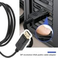thumbnail image 4 of Adaptateur DP vers VGA pour PCs Compatible avec Tout Modèle d'Ordinateur Plug and Play Convertisseur de Sortie Vidéo pour Connexion d'Affichage, 4 of 5