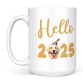 thumbnail image 2 of Hello 2025 Golden Retriever Celebrates Happy New Year Firework Balloon Mug Goldens Dog Lover Gifts Idea Coffee Tea Cup - 02024, 2 of 4