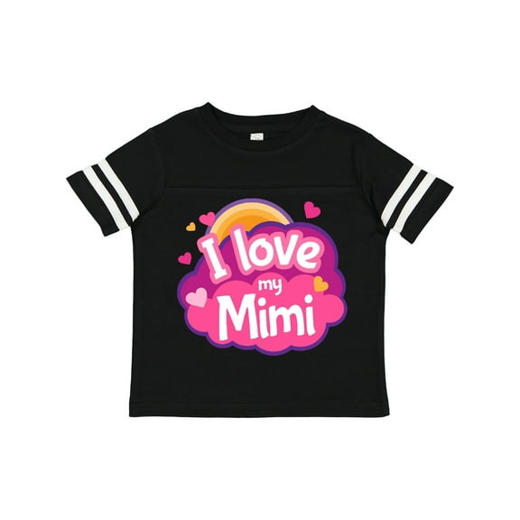 Inktastic I Love My Mimi Grandma Girls Toddler T-Shirt