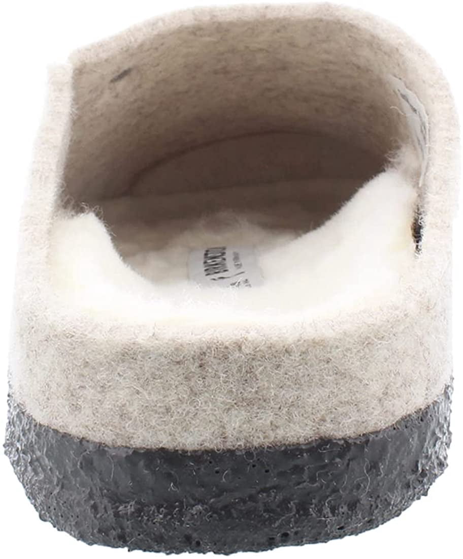 BIRKENSTOCK Women's Zermatt Shearling Eggnog Wool/Natural Shearling (narrow width)  - 1020029  Eggnog