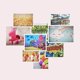 thumbnail image 3 of 7x5ft Happy Birthday Backdrop The Little Butterfly Is Turning One Theme Pink Beautiful Bloomy Flowers Princess Girls 1st Birthday, 3 of 3