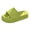 Green, variant on Womens Men's House Slippers Soft Thick Sole Shower Slides Open Toe Bathroom Sandals