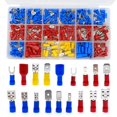 thumbnail image 1 of 330 piezas de valor surtido de terminales de cable eléctrico aislado conector de crimpado horquilla de anillo a tope de pala XianweiShao 8390605416286, 1 of 1