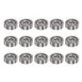 thumbnail image 1 of Unique Bargains 681K Roulements à Billes 1mmx3mmx1mm Acier Chromé Type Ouvert Lot de 15, 1 of 7