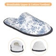 thumbnail image 3 of Fotbe Rose Flowers Pantuflas Peludas para Mujer con Estampado, Zapatillas de Peluche, Zapatos de Invierno para Casa, Uso Interior y Exterior-Large, 3 of 8