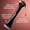thumbnail image 3 of e.l.f. Cosmetics Liquid Bronzer & Contour Duo Brush, 3 of 8