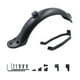 thumbnail image 1 of Sonducket Juego de guardabarros trasero impermeable para patinete, Kit de guardabarros trasero ABS, piezas de repuesto para Mijia M365/Pro Bicicletas eléctricas Negro, 1 of 6