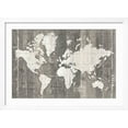 thumbnail image 2 of Art.com Old World Map Neutral Art Print by Wild Apple Portfolio, White Frame Wall Art, 44" x 32", 2 of 5