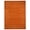 Orange, variant on Rugsotic Carpets Hand Knotted Wool Area Rug 3'x5' Orange Contemporary Rectangle Indoor Rug for Living Room, Bedroom Antimicrobial L00520
