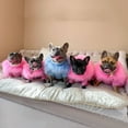 thumbnail image 4 of Plush Cape Pet Pet Clothes for Small Dogs Girl Puppy Cowboy Pet Clothes for Small Dogs Female Hooded Shirt Jacket Pet Clothes Rack Pet Clothes Hangers for Closet Pet Clothes for Medium Dogs Su, 4 of 5