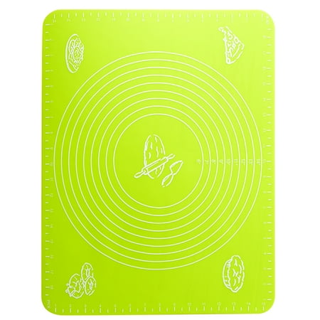 

Silicone Baking Mat Rolling Pastry Large Nonstick Fondant Heat Resistent Dining Table Mat Pattern Random