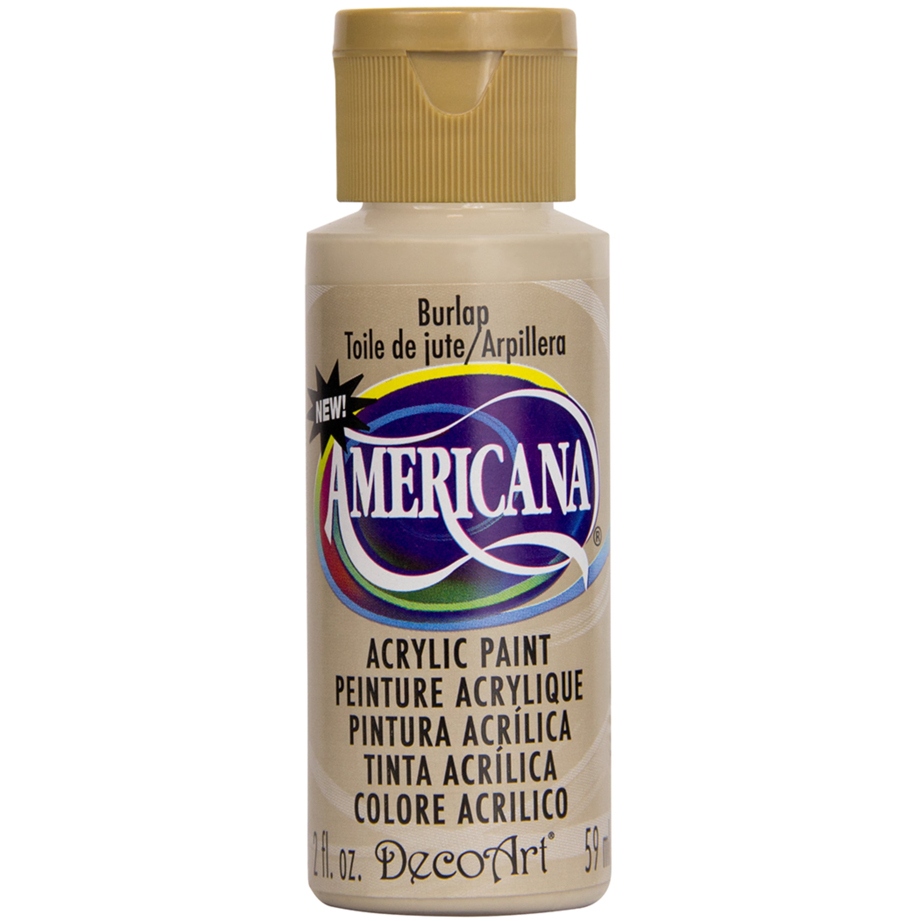 DecoArt Americana Acrylic Color, 2 oz., Burlap - Walmart.com - Walmart.com