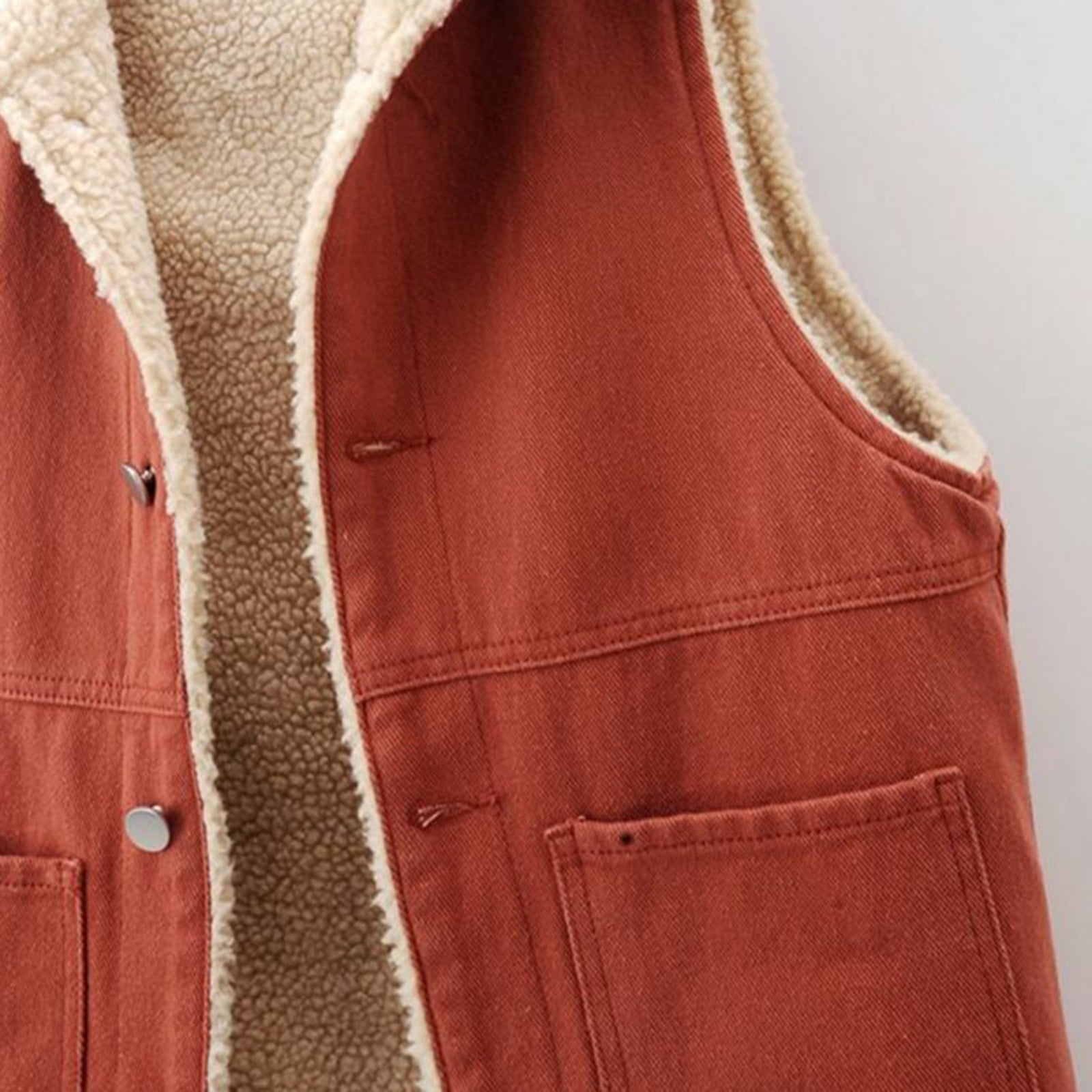 Homenesgenics Winter Clearance! Denim Jacket Women Jean Jackets Women Plus Fleece Jackets Long-sleeve Slim-fits Jacket Blouse Coat