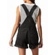 thumbnail image 2 of Pantalones Cortos Vaqueros para Mujer, de Verano Informales, Holgados, Ajustables, con Tirantes. Negro XXL, 2 of 9