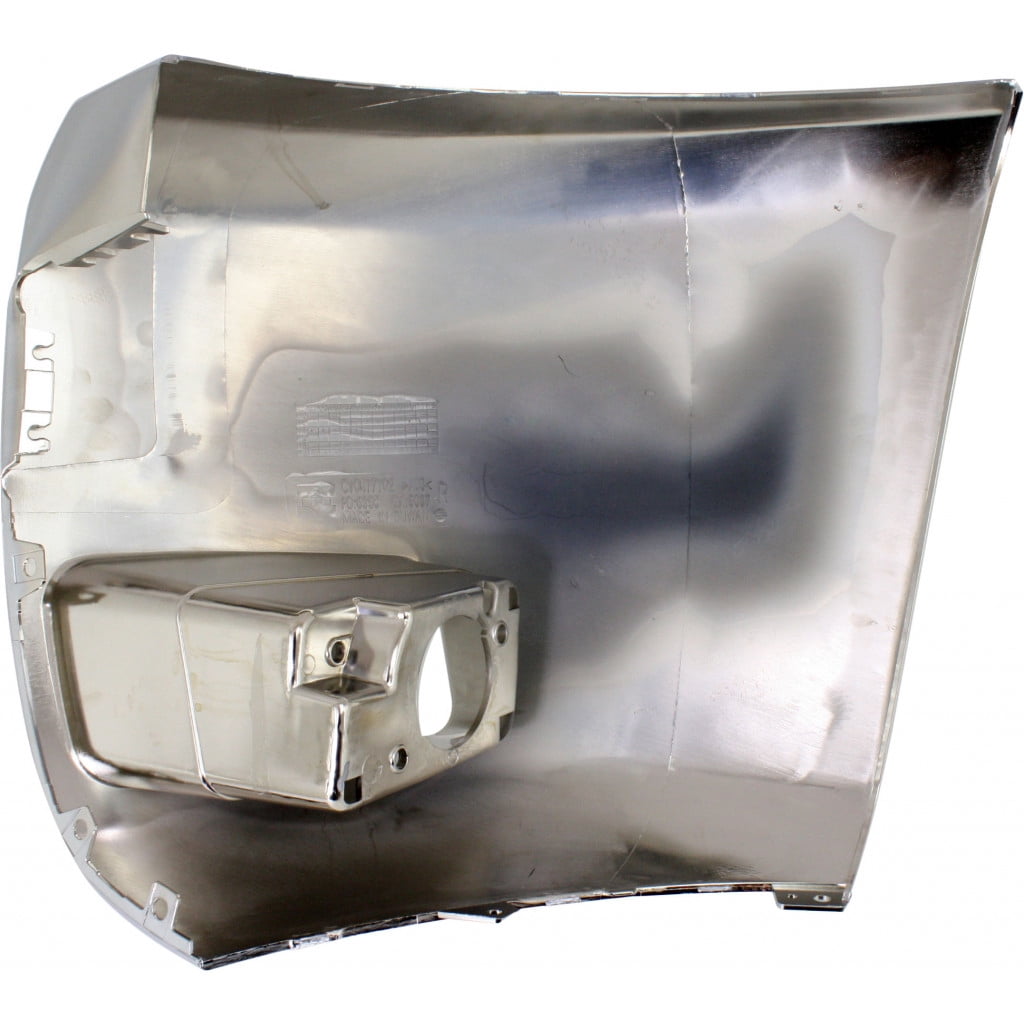 Front Bumper End Cap For Chevy Silverado 2500HD 2007-2012 Passenger Side Chrome W/ Fog Light - OEM 15839252 - View #5
