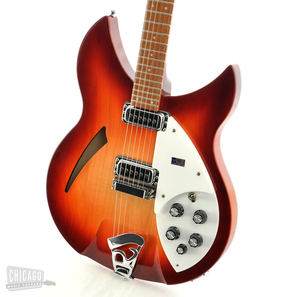 Rickenbacker 330 Double Cutaway Electric Guitar,  FireGlo