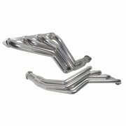 BBK Performance 15940 1-3/4 Long Tube Headers Polished Silver Ceramic Coated Fits select: 1979,1982-1993 FORD MUSTANG
