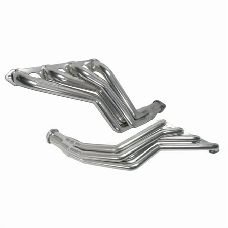 BBK Performance 15940 1-3/4 Long Tube Headers Polished Silver Ceramic Coated Fits select: 1979,1982-1993 FORD MUSTANG