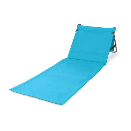 Oniva A Picnic Time Brand Beachcomber Portable Beach Mat Blue