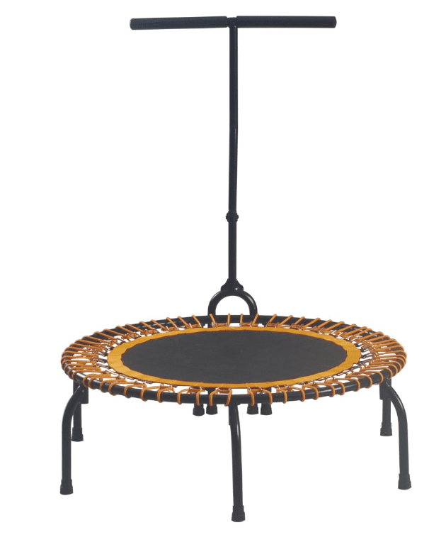 Airzone 38" Fitness Bungee Trampoline/ Exercise Rebounder with Removable Pad, Orange