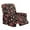 Black-Poinsettia Snowflake, variant on Kuiaobaty Snowman Reindeer Ho Recliner Couch Cover Comfortable Reclining Sofa Slipcover Christmas Durable Reclining Slipcover Breathable Recliner Chair Cover with Elastic Bottom for Pets