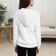 thumbnail image 4 of Girls Boys Zip up Sherpa Coat Kids Thick Comfy Polar Fleece Jacket with Pocket Winter Solid Color Sweatshirt Jacket Tops, 4 of 6