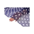 thumbnail image 5 of INSPIRE CHIC Women's 1950s Polka Dots Chiffon Scarf, Retro Lightweight Soft Sheer Long Head Wrap Shawl Scarves for All Season 70.9"x27.6" Navy Blue, 5 of 6