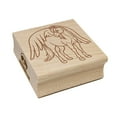 thumbnail image 1 of Angel Horse Loss of Pet Square Rubber Stamp Stamping Scrapbooking Crafting - Large 2.75in, 1 of 7