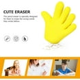 thumbnail image 3 of 16Pcs Rubber Pencil Erasers Pencil Top Erasers Rock Paper Scissors Erasers Funny Eraser Toppers Cartoon Erasers, 3 of 5