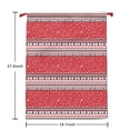 thumbnail image 5 of Christmas Bags Drawstring,Red Christmas Striped Pattern Large Xmas Christmas Gift Bags,Reusable for Xmas and New Year Party Favors and Supplies,27.6" X 19.7", 5 of 5
