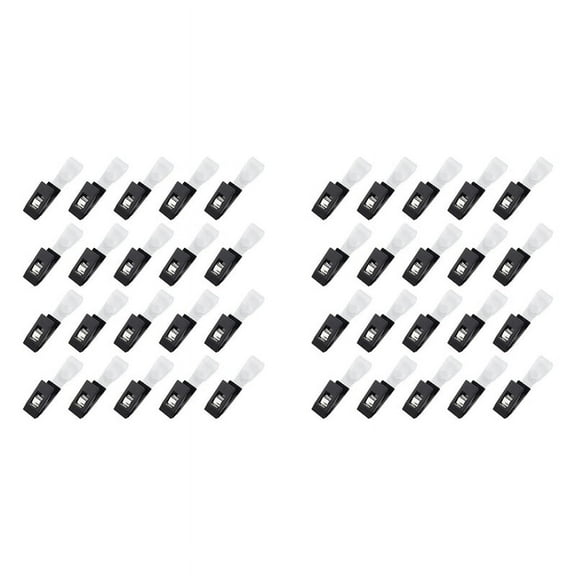 40PCS Garden Flag Clips,Garden Flag Stoppers Small Flag Anti-Wind Clip,Lawn Yard Flag Pole Clips Garden Flag Poles Stand