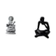 thumbnail image 1 of Estatua De Pensador Abstracto Guan Yin, Escultura De Buda Femenina Feng Shui Para Mesa, Sala De Estar, Oficina, Estantería, Centro De Mesa, Decoración, 1 of 8