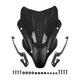 thumbnail image 1 of Motocicleta genérica Motocicleta del parabrisas delantera delantera de aventura para el parabrisas para la parte fácil de instalar Motocross, 1 of 8