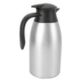 thumbnail image 1 of Coffee Vacuum Pot, Convenient Practical Tea Vacuum Pot Leakproof Lid  For Road Trips Silver, 1 of 8