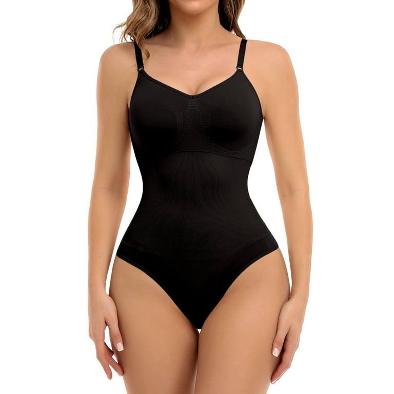 MANIFIQUE Bodysuit for Women Tummy Control Shapewear Seamless