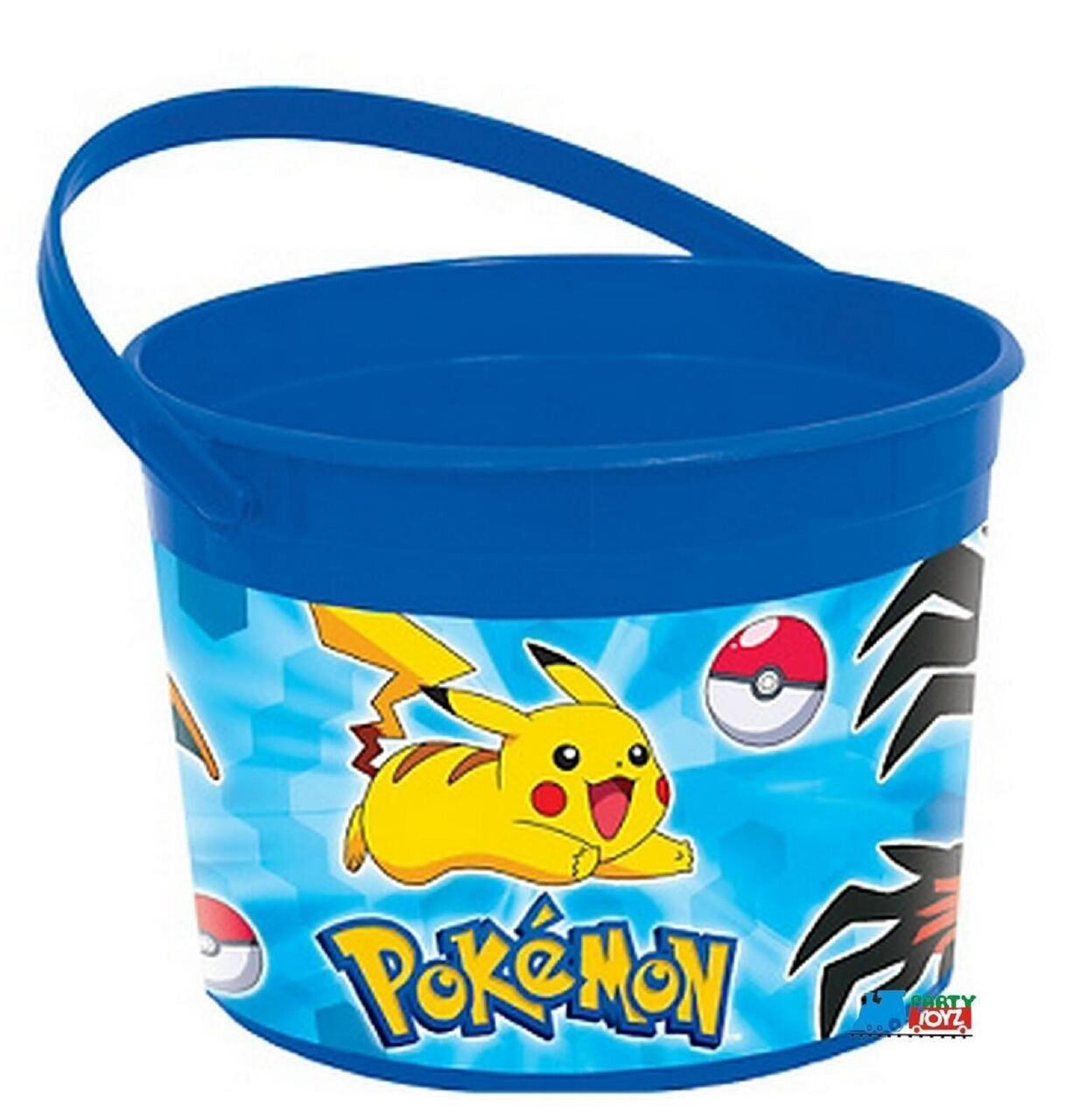 Pokemon Pikachu Plastic Favor Bucket Container ( 1pc )