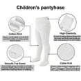 thumbnail image 4 of 3 pairs of thick knit tights, cotton pantyhose, newborn baby, baby tights, 4 of 5