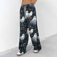 thumbnail image 3 of Trgacdwlo Halloween Pajama Pants Women Loose Fit Sleepwear Lounge Pants Women Cute Pumpkin Graphics Fall Cozy Comfy Women's Pajama Bottoms, 3 of 5